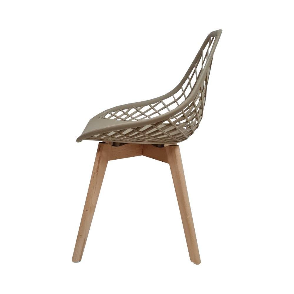 Cadeira Kaila Pp Fendi Wood Cx3 - 3