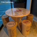 Ver imagem 7 de Banco Rolha Champagne - Cristal