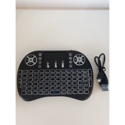 Mini Teclado Wireless Air Mouse Touch Smart Tv Iluminado - 2