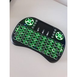Mini Teclado Wireless Air Mouse Touch Smart Tv Iluminado - 4