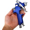 Ver imagem 5 de Pistola Pintura Hvlp 2 Bicos 1,4 e 1,7mm 600ml H-827