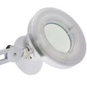 Ver imagem 3 de Lupa Luminária 120 Leds SMD Tripé Altura Regulável 4 Rodas Estética 724-2