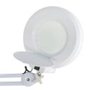 Ver imagem 6 de Lupa Luminária 120 Leds SMD Tripé Altura Regulável 4 Rodas Estética 724-2