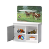 Mini Bancada Brinquedo Infantil Adesivo de Cavalo 100% MDF - 2