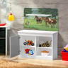 Mini Bancada Brinquedo Infantil Adesivo de Cavalo 100% MDF - 1