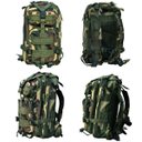 Ver imagem 2 de Mochila  30 Litros Camping Escolar Verde 929-E