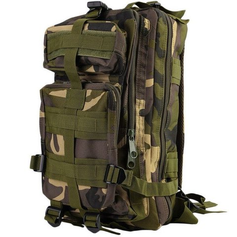 Mochila 30 Litros Camping Escolar Verde 929-E