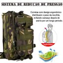 Ver imagem 5 de Mochila  30 Litros Camping Escolar Verde 929-E