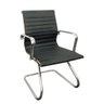 Cadeira Executiva com Base Fixa Esteirinha Preto - 1