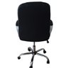 Cadeira de Escritório Presidente Monaco Giratória Regulagem de Altura A Gas Revestimento Preto - 7