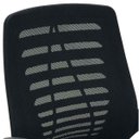 Ver imagem 4 de Cadeira Executiva Viena com Base Fixa Telada Preto