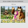 Painel Festa Infantil Tecido Masha e o Urso PA08 - 2