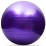 Bola para Exercícios Pilates 65cm Suporta até 150 Kg Roxo - 1