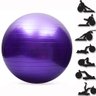 Bola para Exercícios Pilates 65cm Suporta até 150 Kg Roxo - 5