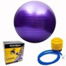 Bola para Exercícios Pilates 65cm Suporta até 150 Kg Roxo - 2
