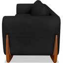 Ver imagem 4 de Sofa Jolie 3 Lugares 230cm Pes Boomerang Linho Boucle 3304 Ezz 3304