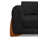 Ver imagem 7 de Sofa Jolie 3 Lugares 230cm Pes Boomerang Linho Boucle 3304 Ezz 3304