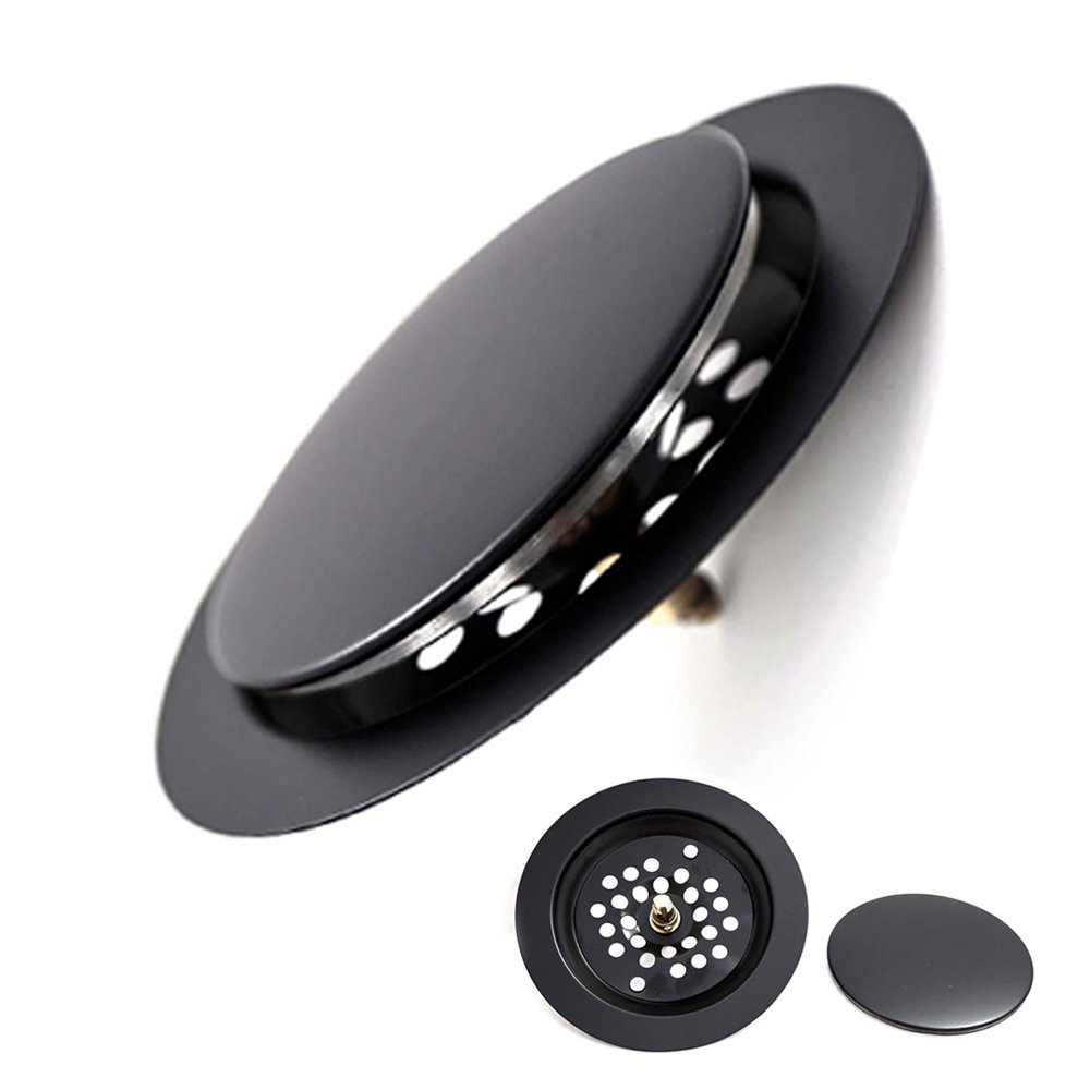 Ralo Click Inteligente 10x10 Fosco Inox Redondo Lavabo Banheiro Casa - 1
