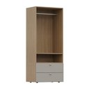 Ver imagem 2 de Guarda-Roupa 2 Módulos 2 Gavetas Frame CabeCasa MadeiraOriginals