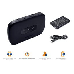 Modem Portátil 4g Roteador Wi-fi Desbloqueado Aquário Mm4000 - 1 Modem Portátil 4g Roteador Wi-fi Desbloqueado Aquário Mm4000 - 1