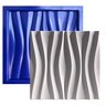 Conjunto 4 Formas 3d Gesso E Cimento Abs Azul 1mm  - 5