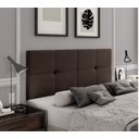 Ver imagem 2 de Cabeceira Suspensa Bruna Cama Box Casal 140cm X 55cm para Parede Marrom