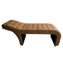 Maca Estética Capitonê com Escada e Almofada Veludo Terracota - Ninho Decor - 2