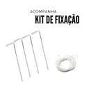 Ver imagem 7 de Tenda Montável Gazebo Barraca Camping Praia Piscina Chácara 3x3M Proteção Solar UV Bolsa Transporte