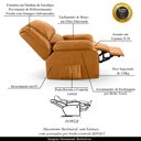 Ver imagem 3 de Poltrona do Papai Reclinável Sala de Cinema Barcelona Power Touch Pu Whisky G23 Encantum