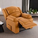 Ver imagem 2 de Poltrona do Papai Reclinável Sala de Cinema Barcelona Power Touch Pu Whisky G23 Encantum