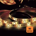 Ver imagem 1 de Fita Led 2,5w 30 Leds Caixa com 40 Metros 12v Ip20 Taschibra 3000k Luz Amarela