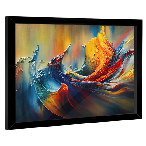 Quadro Decorativo Abstrato Várias Cores