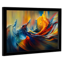 Ver imagem 2 de Quadro Decorativo Abstrato Várias Cores