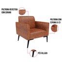 Ver imagem 5 de Kit 2 Poltronas Pés Villach Marisa Corano D03 - D'Rossi Nozes