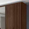 Guarda Roupa Casal com Espelho 6 Portas Amsterdã Rv Móveis Noce - 4