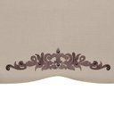 Ver imagem 4 de Recamier Baú Provençal 140cm para Cama Casal Linho - Sofa Store:linho Bege