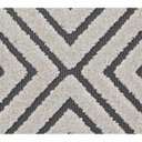 Ver imagem 4 de Tapete para Sala Chevron Quadros Cinza 2,00x2,90M - São Carlos