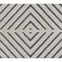 Ver imagem 5 de Tapete para Sala Chevron Quadros Cinza 2,00x2,90M - São Carlos