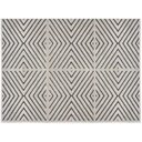 Ver imagem 3 de Tapete para Sala Chevron Quadros Cinza 1,50x2,00M - São Carlos