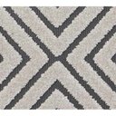 Ver imagem 4 de Tapete para Sala Chevron Quadros Cinza 1,50x2,00M - São Carlos