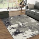 Ver imagem 1 de Tapete para Sala Herat Capri 2662-Ks2 Cinza 2,50x3,00M - São Carlos