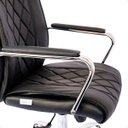 Ver imagem 4 de Cadeira Escritório Presidente Ajustável Couro Confortável