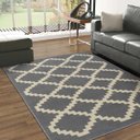 Ver imagem 1 de Tapete para Sala Herat Capri 3071-Em1 Cinza 1,50x2,00M - São Carlos