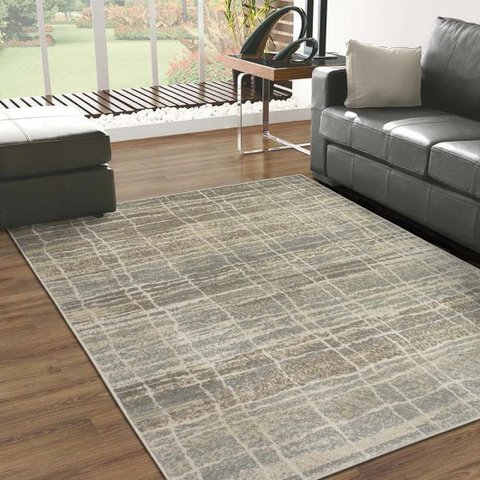 Tapete para Sala Herat Capri 5602-Em1 Bege 2,50x3,50M - São Carlos