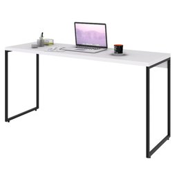Mesa de Escritório Escrivaninha 150cm Dynamica Industrial C08 Branco Chess - Mpozenato - 1 Mesa de Escritório Escrivaninha 150cm Dynamica Industrial C08 Branco Chess - Mpozenato - 1