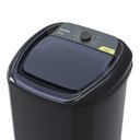 Ver imagem 4 de Máquina de Lavar Wanke 8,5kg Super Semi-automática Preto 220v - Lwbe085t3
