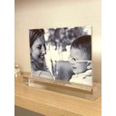 Ver imagem 4 de Porta Retrato 15x21 Acrílico Base Maciça Top Clean