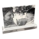Ver imagem 1 de Porta Retrato 15x21 Acrílico Base Maciça Top Clean