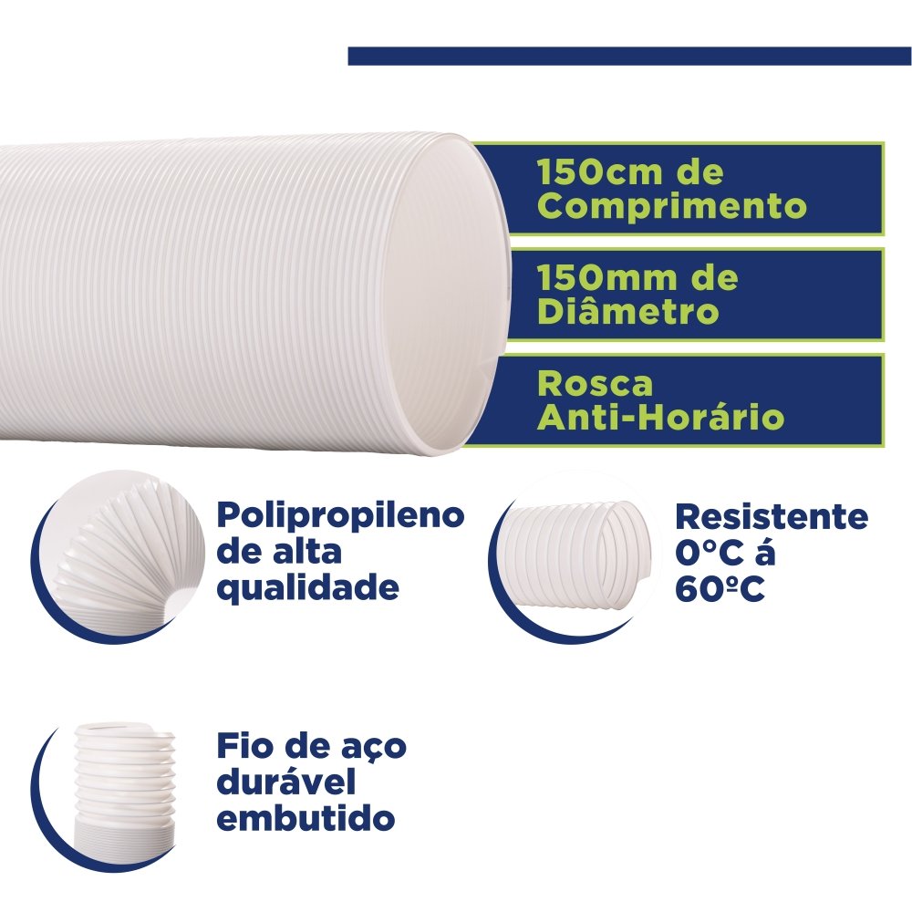 Kit Duto e Extensor Ar Condicionado Portátil Springer Mpn-12cr - 6