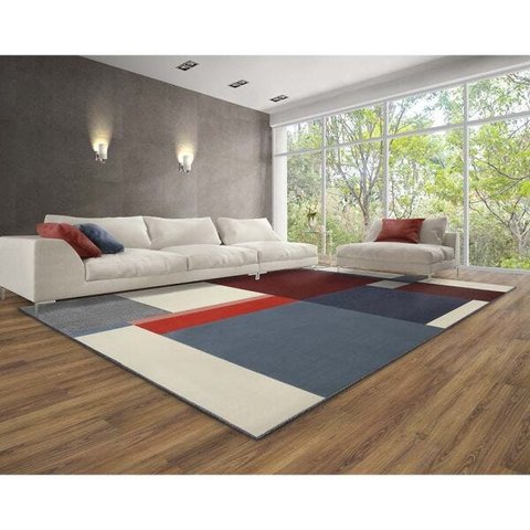 Tapete para Sala Pixel N Geometrico Colorido 2,00x2,90M - São Carlos